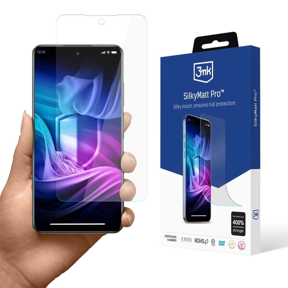Realme C63 5G Matinė apsauginė plėvelė 3mk Silky Matt Pro