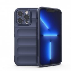 Dėklas Magic Shield Case iPhone 13 Pro Max Tamsiai Mėlynas