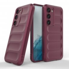 Dėklas Magic Shield Samsung Galaxy S23 Plus Bordo