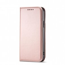 Dėklas Magnet Card Samsung Galaxy A23 5G Rožinis