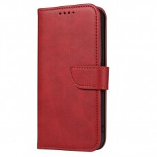 Dėklas Magnet Case Samsung Galaxy S23 Plus Raudonas