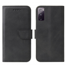 Atverčiamas dėklas Magnet Case elegant bookcase Samsung Galaxy S20 FE 5G juodas