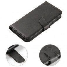 Atverčiamas dėklas Magnet Case Elegant Poco M4 Pro 5G Juodas