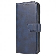 Dėklas Magnet Case elegant Samsung Galaxy A03s (166.5) Mėlynas