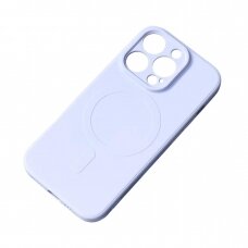 Dėklas MagSafe Silicone iPhone 15 Pro Max - Mėlynas