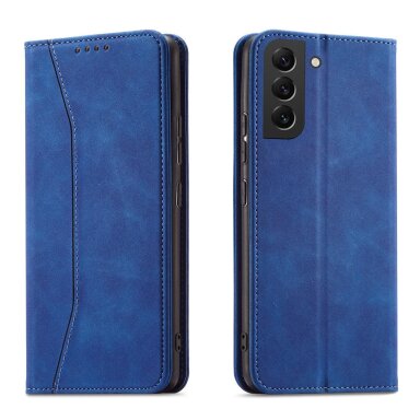 Dėklas Magnet Fancy Samsung Galaxy S23 Plus Mėlynas Dėklas Magnet Fancy Samsung Galaxy S23 Plus Mėlynas