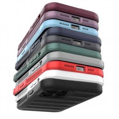Dėklas Magic Shield Case iPhone 12 Pro Max Tamsiai Mėlynas 15