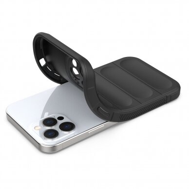 Dėklas Magic Shield Case iPhone 12 Pro Max Tamsiai Mėlynas 6