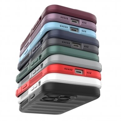 Dėklas Magic Shield Case iPhone 13 Pro Max Bordo 14