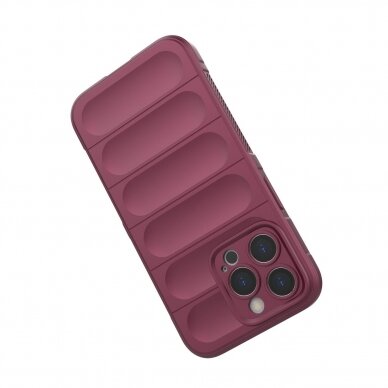 Dėklas Magic Shield Case iPhone 13 Pro Max Bordo 2