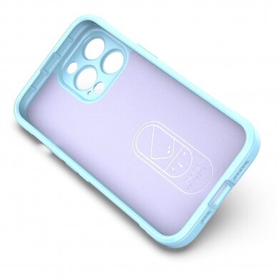 Dėklas Magic Shield Case iPhone 13 Pro Max Šviesiai Mėlynas 1