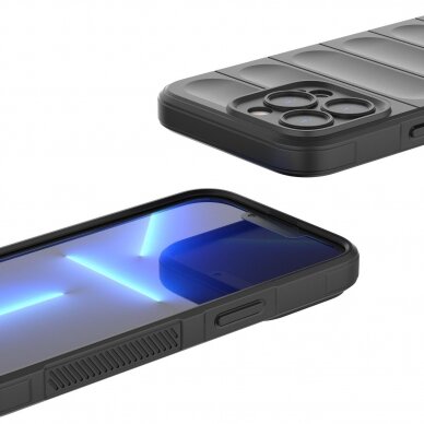 Dėklas Magic Shield Case iPhone 13 Pro Max Šviesiai Mėlynas 16