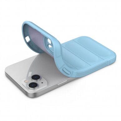 Dėklas Magic Shield iPhone 14 Plus Mėlynas 3