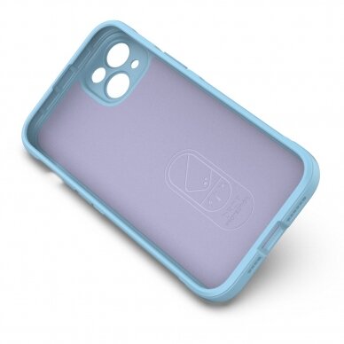Dėklas Magic Shield iPhone 14 Plus Mėlynas 5