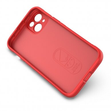 Dėklas Magic Shield iPhone 14 Plus Raudonas 1