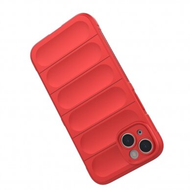 Dėklas Magic Shield iPhone 14 Plus Raudonas 2