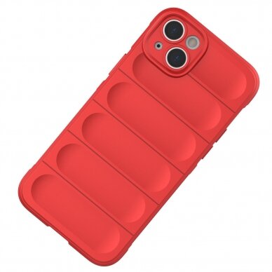 Dėklas Magic Shield iPhone 14 Plus Raudonas 26