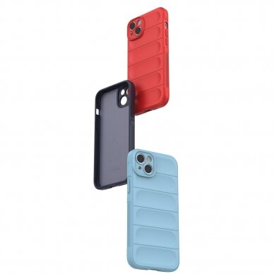 Dėklas Magic Shield iPhone 14 Plus Tamsiai mėlynas 18