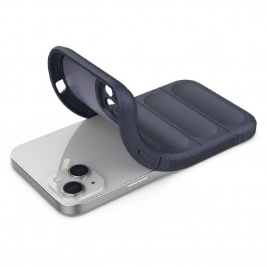 Dėklas Magic Shield iPhone 14 Plus Tamsiai mėlynas 6