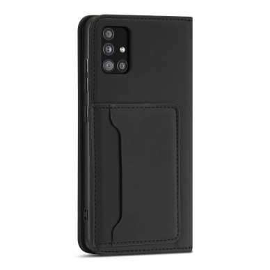 Dėklas Magnet Card Case Samsung Galaxy A12 5G Juodas 12 Dėklas Magnet Card Case Samsung Galaxy A12 5G Juodas 12