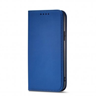 Dėklas Magnet Card Case for iPhone 12 Pro Max Mėlynas 9