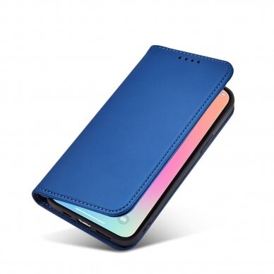 Dėklas Magnet Card Samsung Galaxy S23 Mėlynas 1