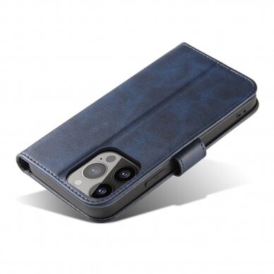 Dėklas Magnet Case for iPhone 14 Pro Max Mėlynas 4