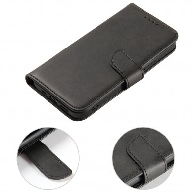 Dėklas Magnet Case elegant iPhone 14 Pro Max Juodas 1