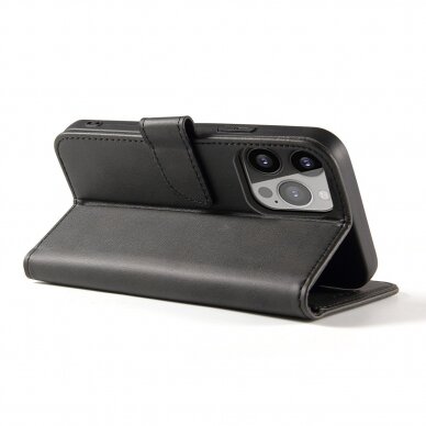 Dėklas Magnet Case elegant iPhone 14 Pro Max Juodas 2