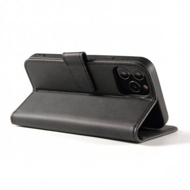 Dėklas Magnet Case elegant OnePlus Nord N200 5G Juodas 2