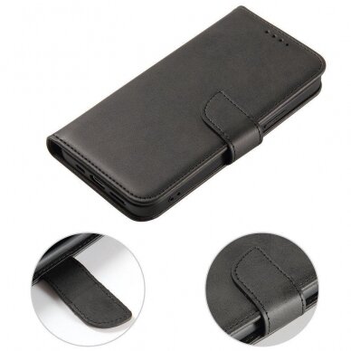 Dėklas Magnet Case Elegant Realme 9 Pro Plus Juodas 2