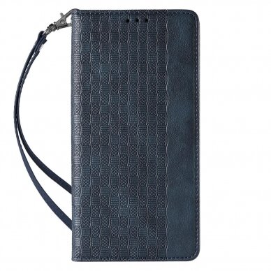 Dėklas Magnet Strap Case Samsung Galaxy S23 Mėlynas 2