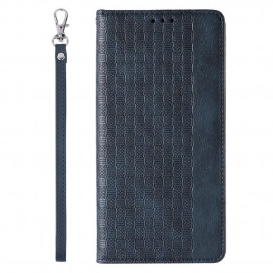 Dėklas Magnet Strap Case Samsung Galaxy S23 Mėlynas