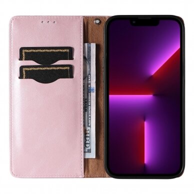 Dėklas Magnet Strap Samsung Galaxy S23 Rožinis 5