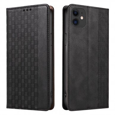 Dėklas Magnet Strap Case for iPhone 12 Juodas 4 Dėklas Magnet Strap Case for iPhone 12 Juodas 4