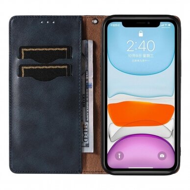 Dėklas Magnet Strap Case for iPhone 13 mini Mėlynas 15
