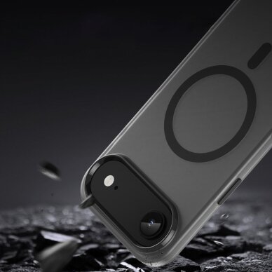 iPhone 17 Air Magnetic Abrasive dėklas, suderinamas su MagSafe – matinės juodos spalvos 6 iPhone 17 Air Magnetic Abrasive dėklas, suderinamas su MagSafe – matinės juodos spalvos 6