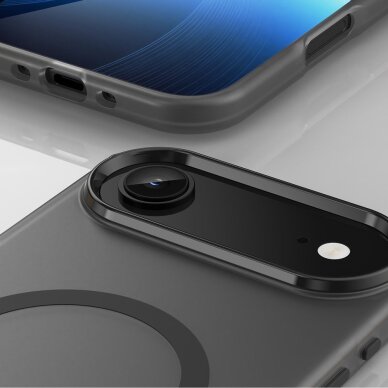 iPhone 17 Air Magnetic Abrasive dėklas, suderinamas su MagSafe – matinės juodos spalvos 7 iPhone 17 Air Magnetic Abrasive dėklas, suderinamas su MagSafe – matinės juodos spalvos 7