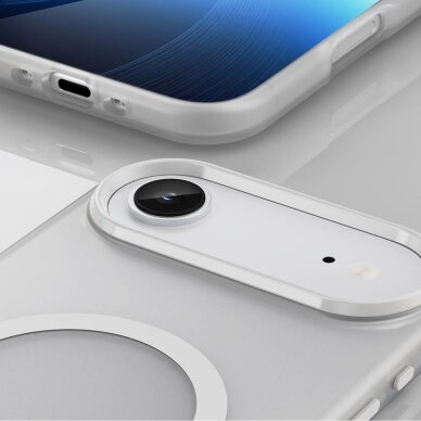 iPhone 17 Air Magnetic Abrasive dėklas, suderinamas su MagSafe – matinės baltos spalvos 3 iPhone 17 Air Magnetic Abrasive dėklas, suderinamas su MagSafe – matinės baltos spalvos 3