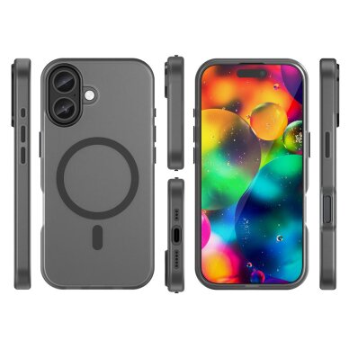 iPhone 17 Magnetic Abrasive dėklas, suderinamas su MagSafe – matinės juodos spalvos 2 iPhone 17 Magnetic Abrasive dėklas, suderinamas su MagSafe – matinės juodos spalvos 2