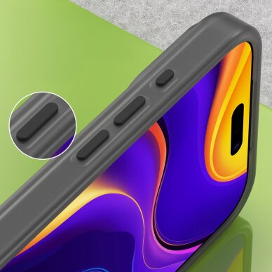 iPhone 17 Pro Magnetic Abrasive dėklas, suderinamas su MagSafe – matinės juodos spalvos 7 iPhone 17 Pro Magnetic Abrasive dėklas, suderinamas su MagSafe – matinės juodos spalvos 7