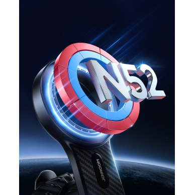 Magnetic car holder for iPhone with MagSafe Joyroom JR-ZS355 - black 8 Magnetic car holder for iPhone with MagSafe Joyroom JR-ZS355 - black 8