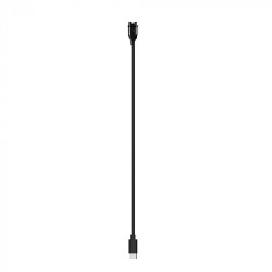 Magnetinis įkroviklis skirtas Garmin išmaniesiems laikrodžiams su USB-C jungtimi – juodas 3