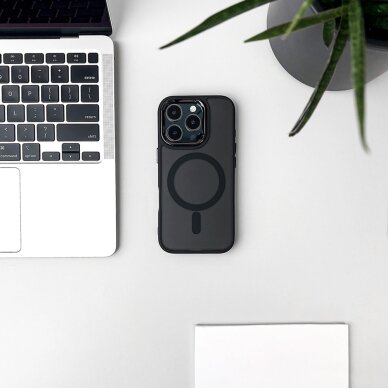 Samsung Galaxy S26 Plus Fashion MagSafe suderinamas dėklas – juodas 2