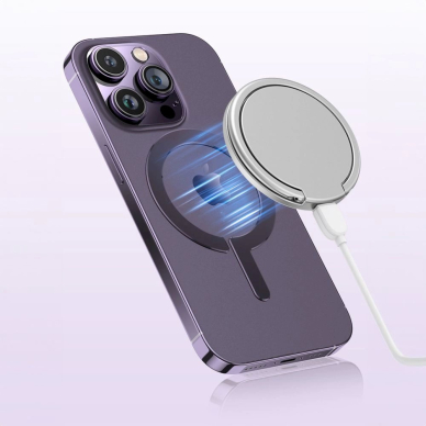 MagSafe Tech-Protect MetalRing universal magnetic - Juodas / silver (2 pcs) 1 MagSafe Tech-Protect MetalRing universal magnetic - Juodas / silver (2 pcs) 1