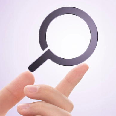 MagSafe Tech-Protect MetalRing universal magnetic - Juodas / silver (2 pcs) 3 MagSafe Tech-Protect MetalRing universal magnetic - Juodas / silver (2 pcs) 3