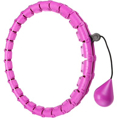 Masažuojantis gimnastikos lankas Smart Hula Hoop HHP002 violetinis Masažuojantis gimnastikos lankas Smart Hula Hoop HHP002 violetinis