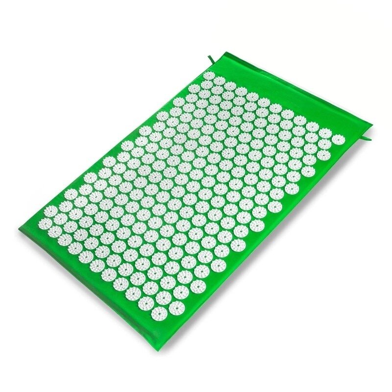 Masažinis akupresūros kilimėlis MM-002 žalias Masažinis akupresūros kilimėlis MM-002 žalias