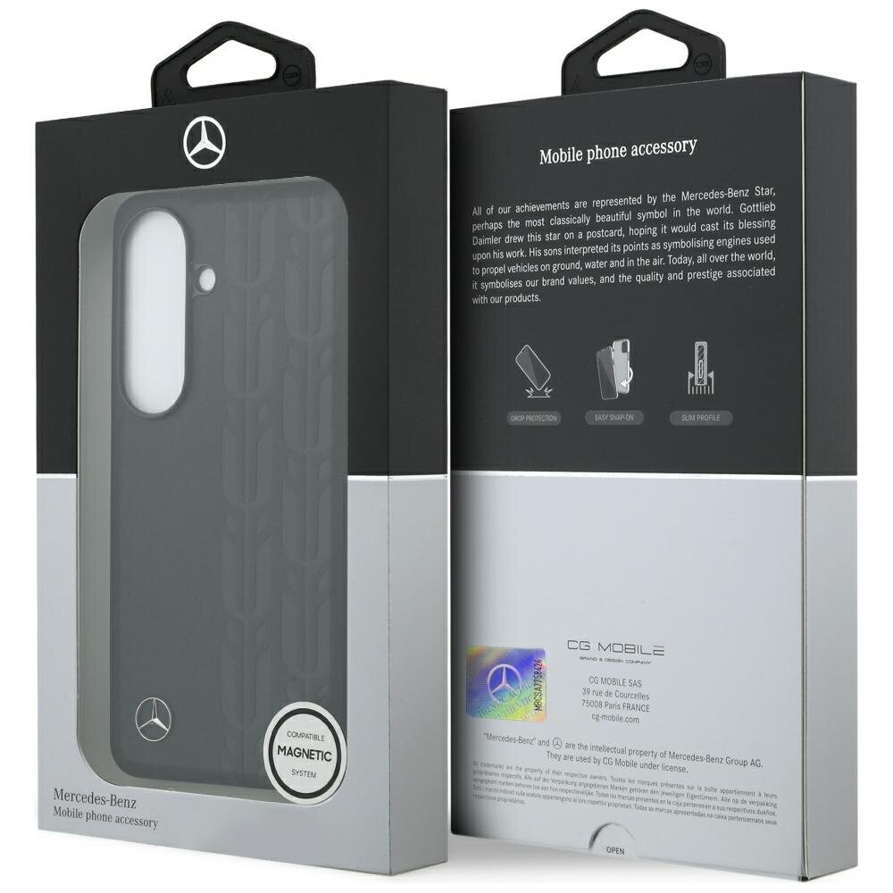 Samsung Galaxy S26 Mercedes Laurel Leaves MagSafe dėklas – juodas 7 Samsung Galaxy S26 Mercedes Laurel Leaves MagSafe dėklas – juodas 7