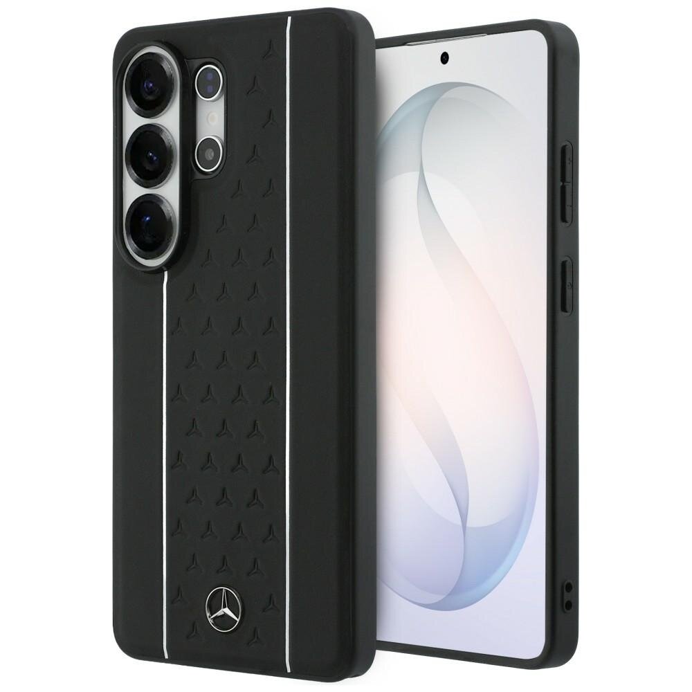 Samsung Galaxy S26 Ultra Mercedes Laurel Leaves Vertical Stripes MagSafe dėklas – juodas ir baltas Samsung Galaxy S26 Ultra Mercedes Laurel Leaves Vertical Stripes MagSafe dėklas – juodas ir baltas